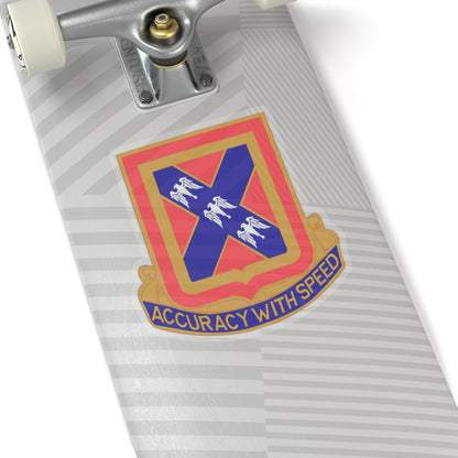 987th Field Artillery Battalion (U.S. Army) STICKER Vinyl Kiss-Cut Decal