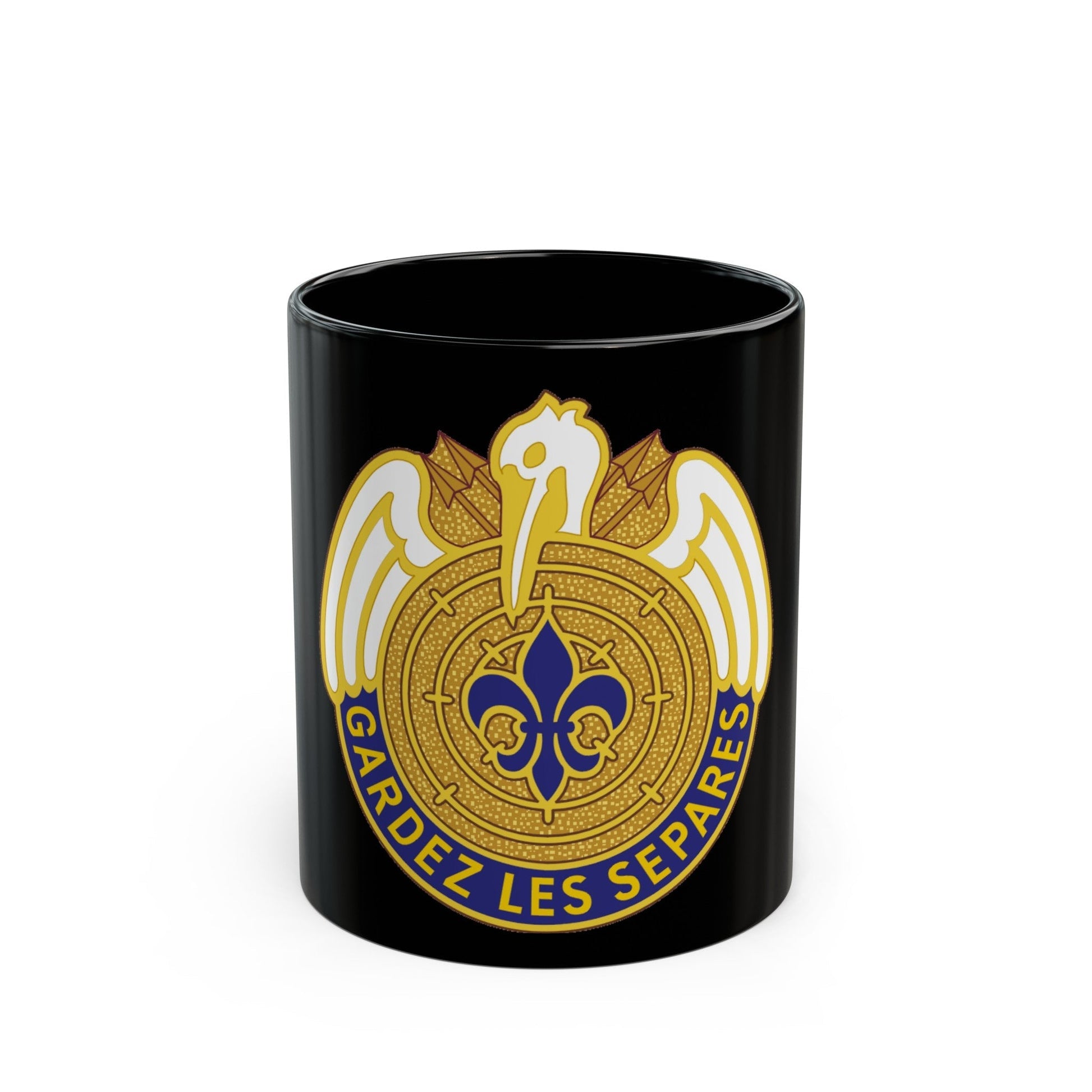 204th Aviation Group (U.S. Army) Black Coffee Mug-11oz-The Sticker Space