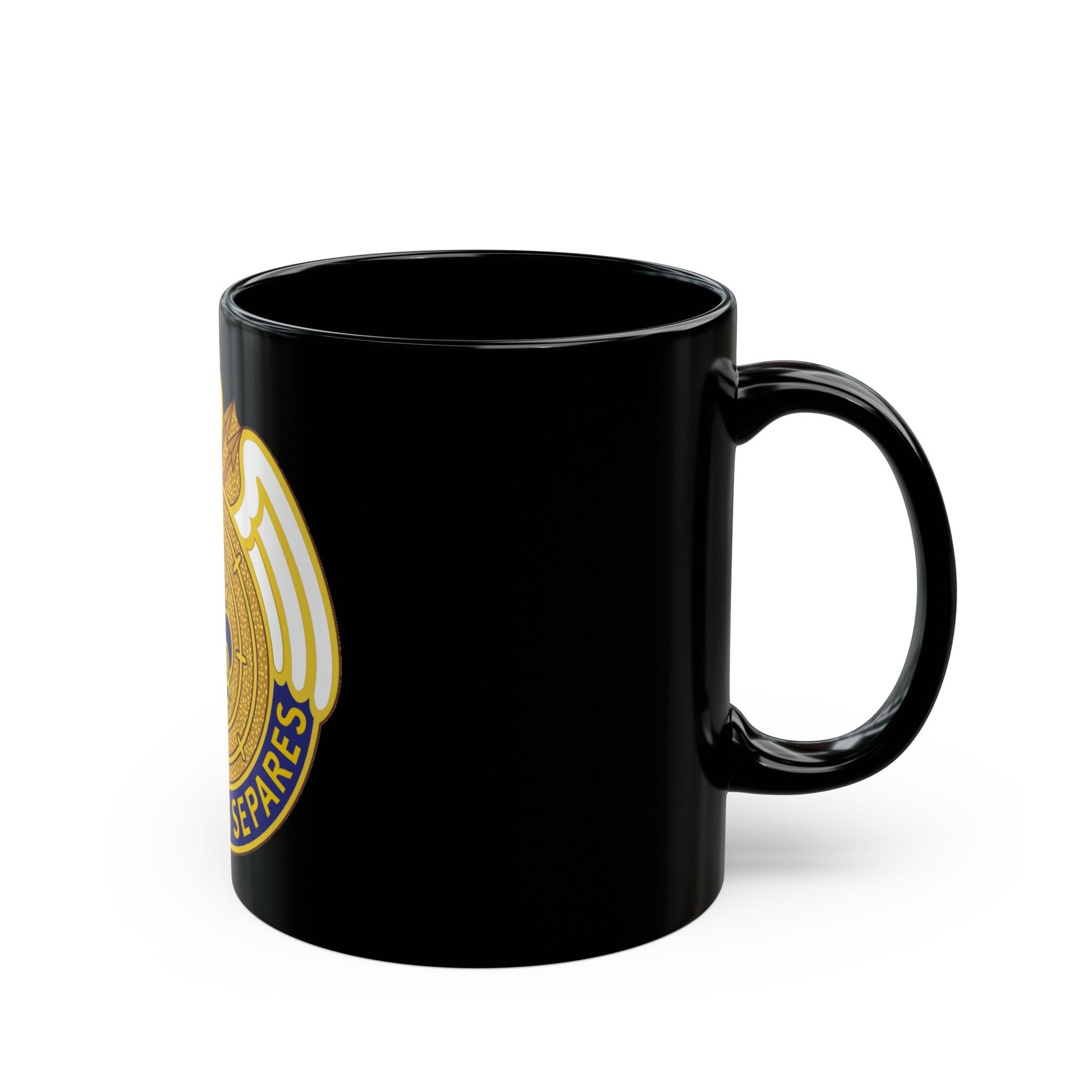 204th Aviation Group (U.S. Army) Black Coffee Mug-The Sticker Space