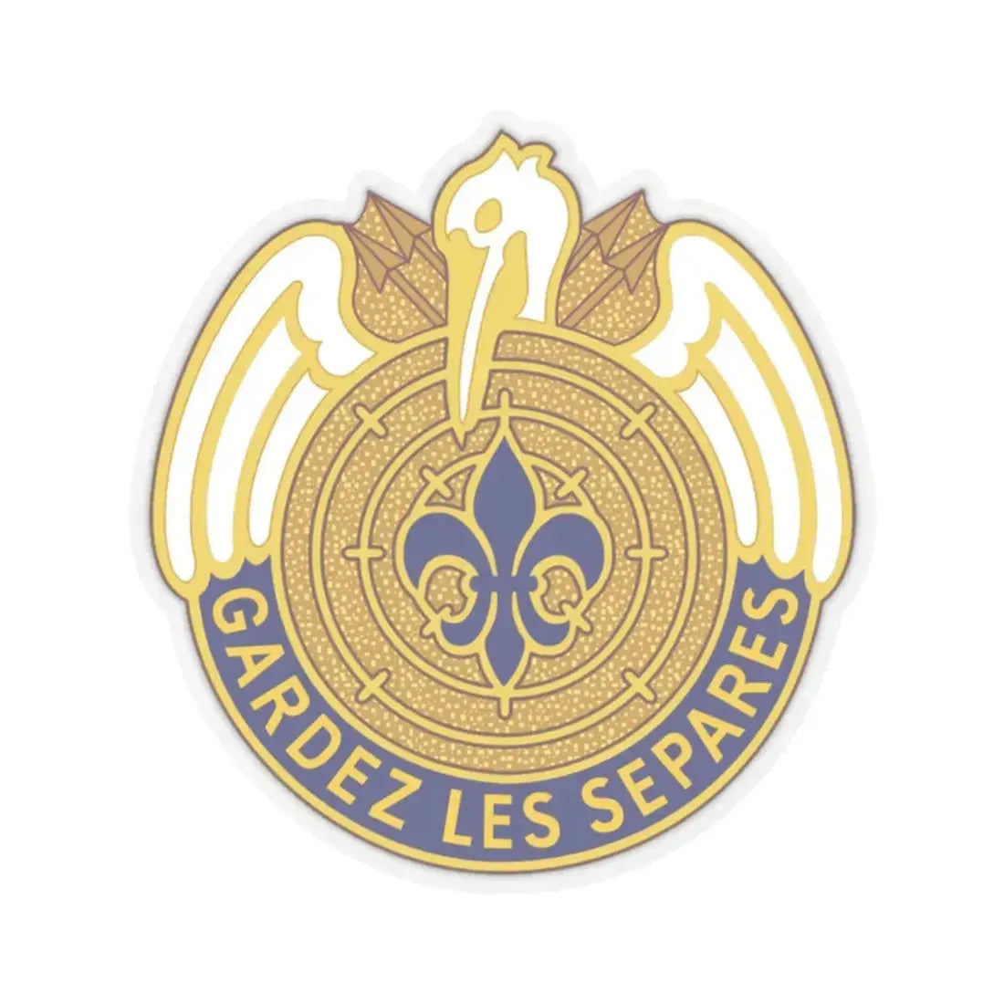 204th Aviation Group (U.S. Army) STICKER Vinyl Kiss-Cut Decal 2 Inch Transparent - The Sticker Space