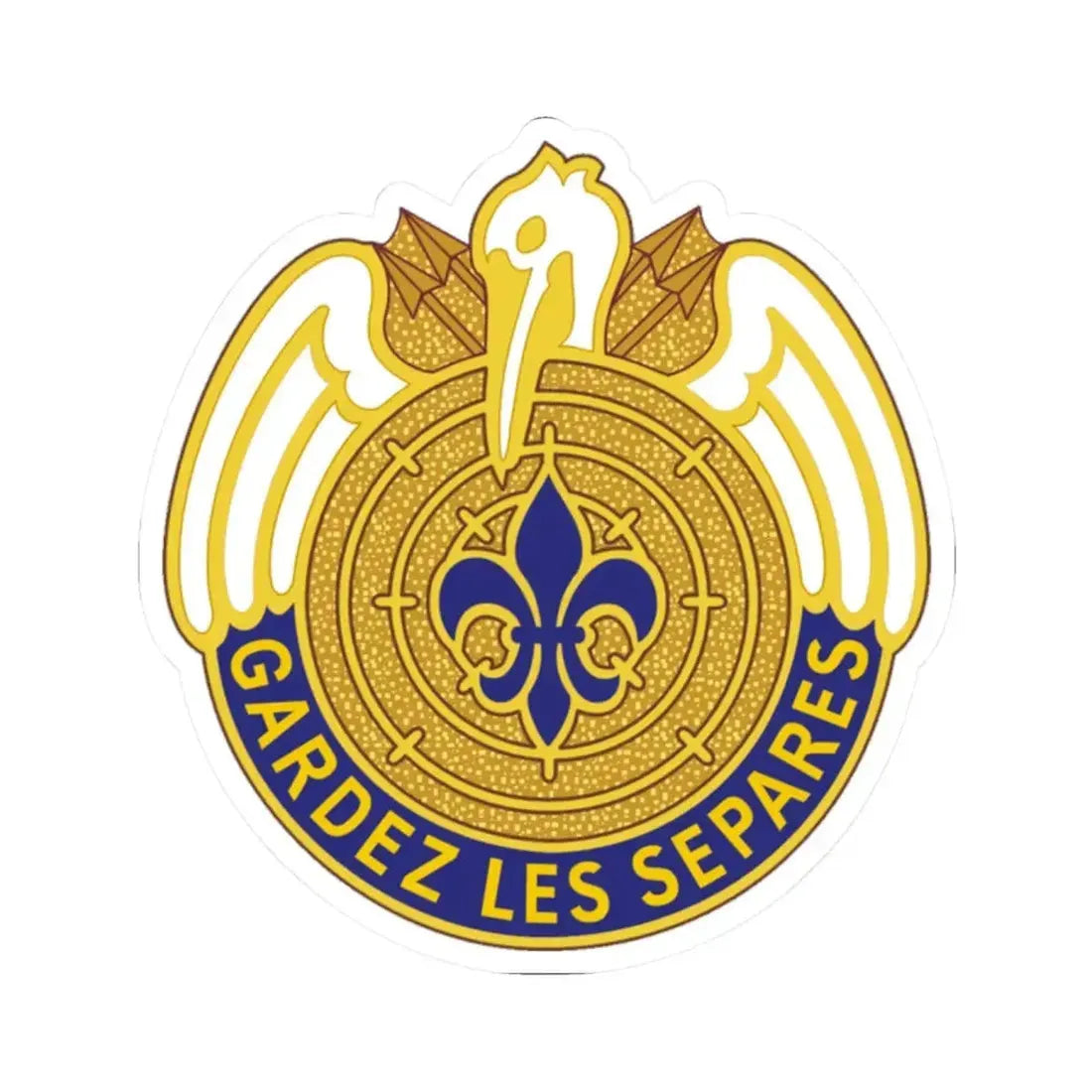 204th Aviation Group (U.S. Army) STICKER Vinyl Kiss-Cut Decal 2 Inch White - The Sticker Space