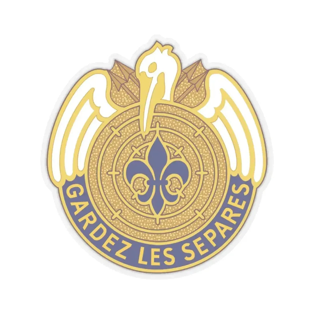 204th Aviation Group (U.S. Army) STICKER Vinyl Kiss-Cut Decal 3 Inch Transparent - The Sticker Space