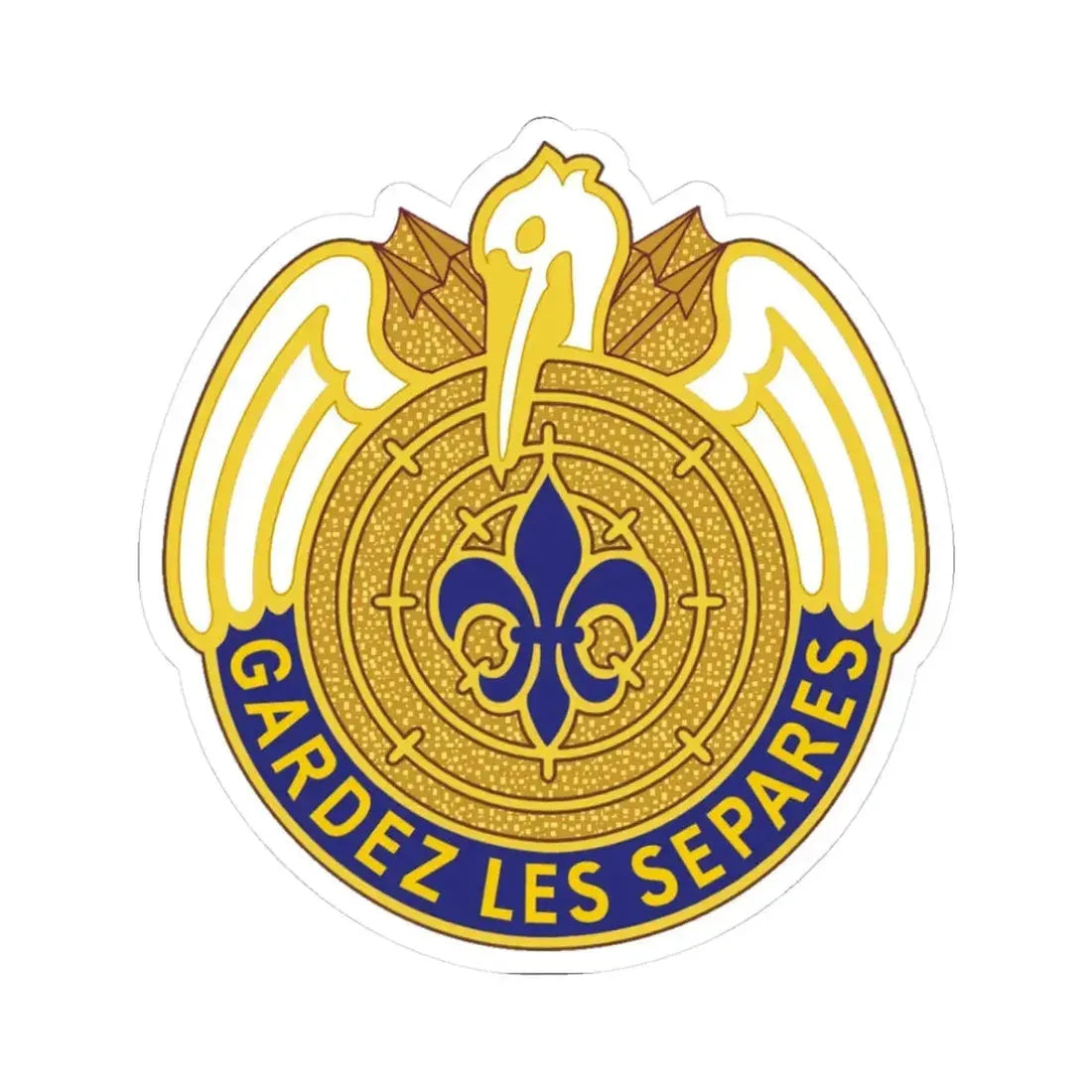 204th Aviation Group (U.S. Army) STICKER Vinyl Kiss-Cut Decal 3 Inch White - The Sticker Space