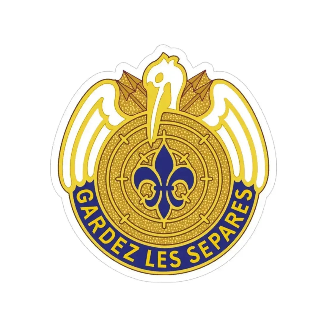 204th Aviation Group (U.S. Army) Transparent STICKER Die-Cut Vinyl Decal 3 Inch - The Sticker Space