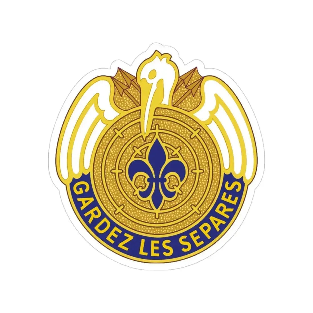 204th Aviation Group (U.S. Army) Transparent STICKER Die-Cut Vinyl Decal 3 Inch - The Sticker Space