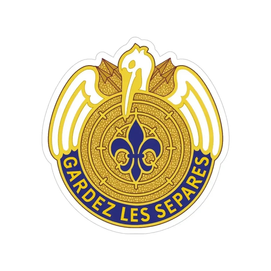 204th Aviation Group (U.S. Army) Transparent STICKER Die-Cut Vinyl Decal 5 Inch - The Sticker Space