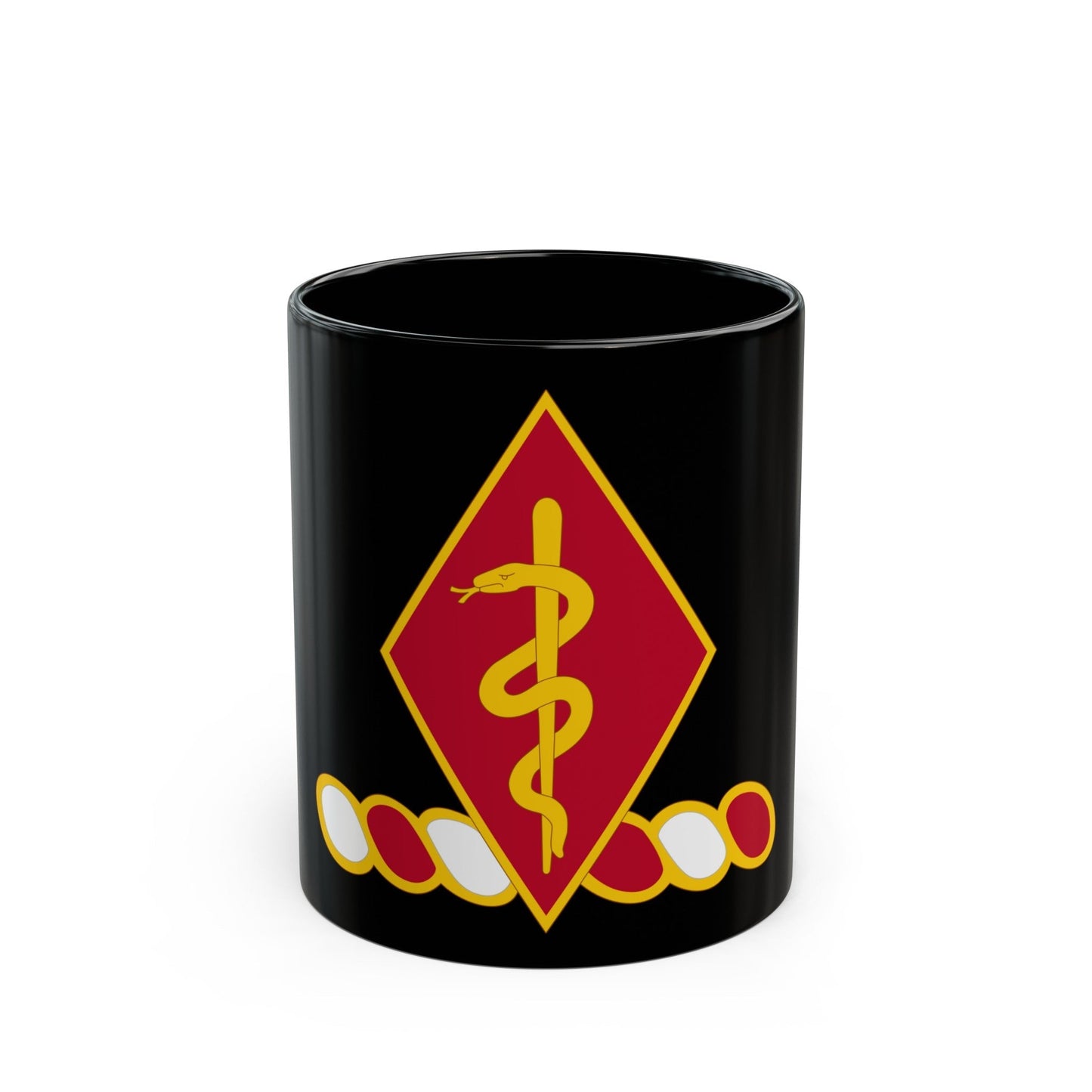 204th Brigade Support Battalion (U.S. Army) Black Coffee Mug-11oz-The Sticker Space