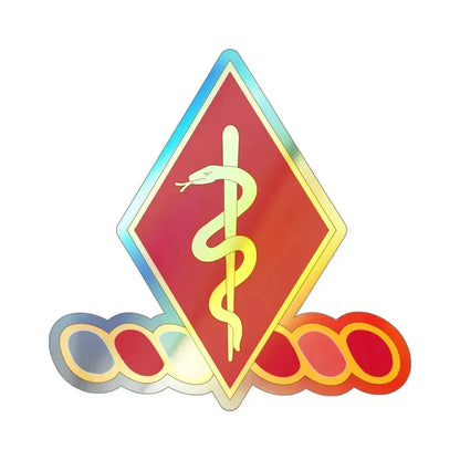 204th Brigade Support Battalion (U.S. Army) Holographic STICKER Die-Cut Vinyl Decal 4 Inch Holographic - The Sticker Space