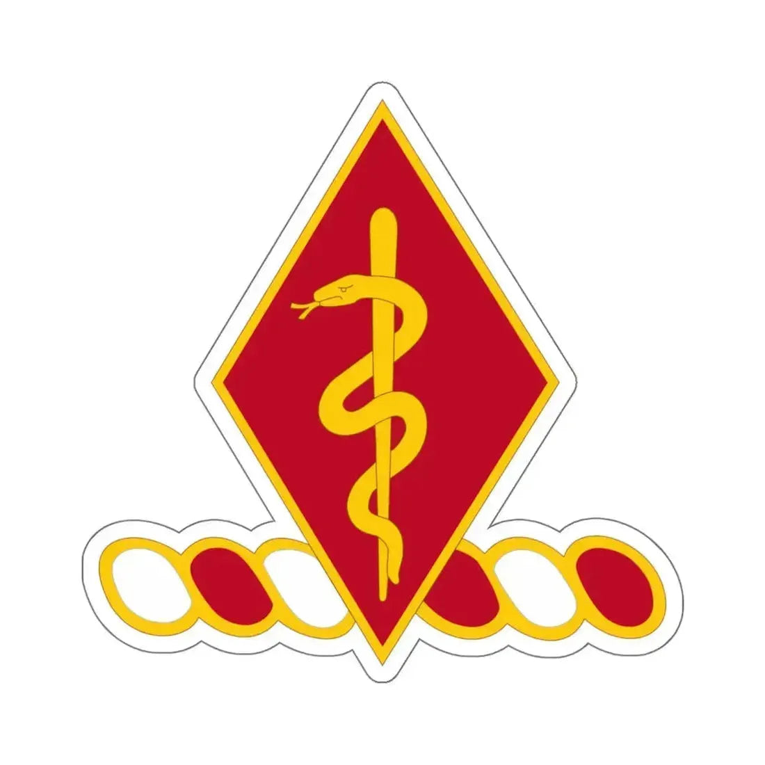 204th Brigade Support Battalion (U.S. Army) STICKER Vinyl Kiss-Cut Decal 6 Inch White - The Sticker Space