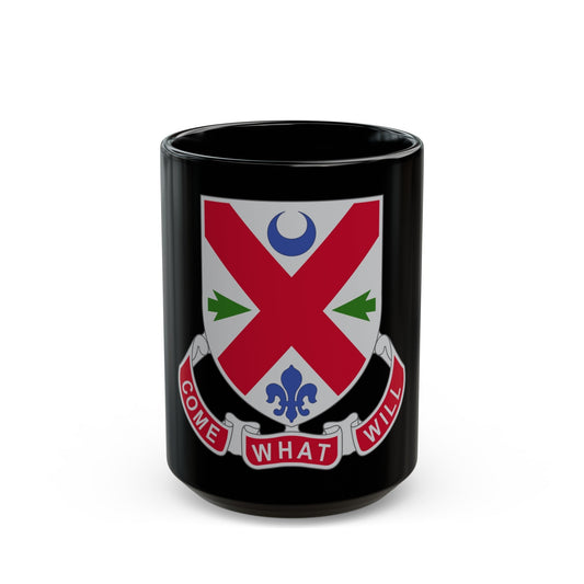 205 Engineer Battalion (U.S. Army) Black Coffee Mug-15oz-The Sticker Space