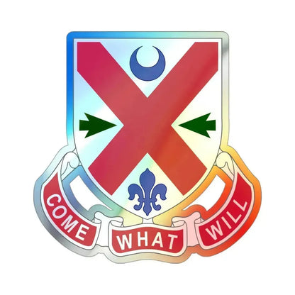 205 Engineer Battalion (U.S. Army) Holographic STICKER Die-Cut Vinyl Decal 3 Inch Holographic - The Sticker Space