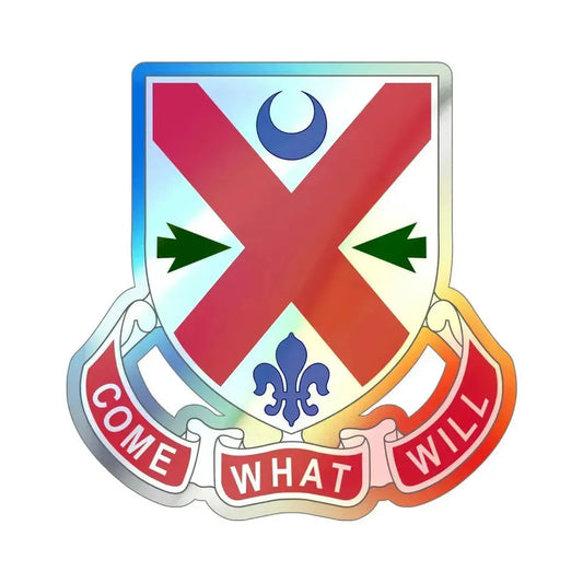 205 Engineer Battalion (U.S. Army) Holographic STICKER Die-Cut Vinyl Decal 6 Inch Holographic - The Sticker Space