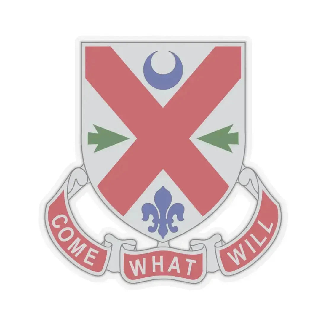 205 Engineer Battalion (U.S. Army) STICKER Vinyl Kiss-Cut Decal 4 Inch Transparent - The Sticker Space