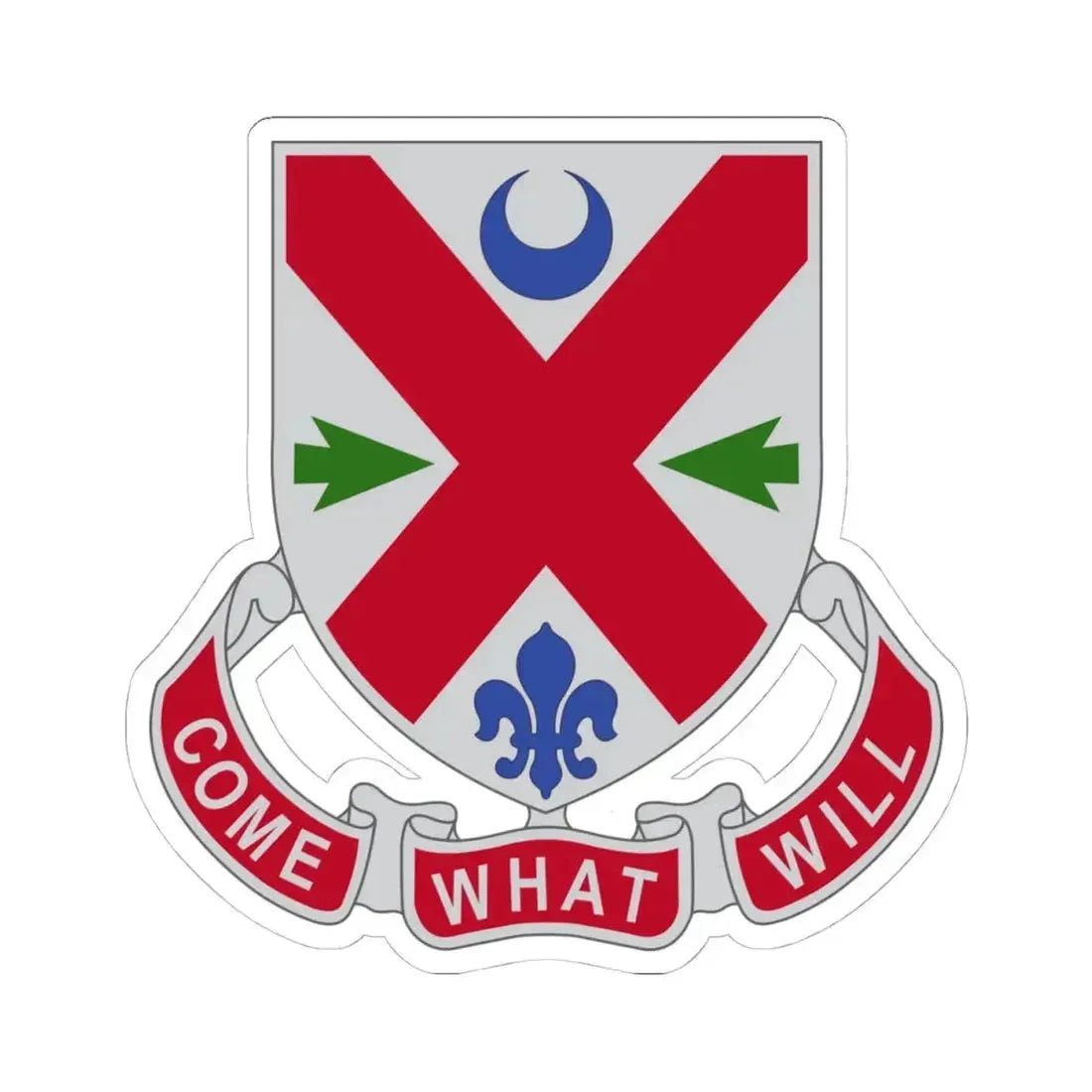 205 Engineer Battalion (U.S. Army) STICKER Vinyl Kiss-Cut Decal 4 Inch White - The Sticker Space