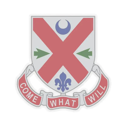 205 Engineer Battalion (U.S. Army) STICKER Vinyl Kiss-Cut Decal 6 Inch Transparent - The Sticker Space