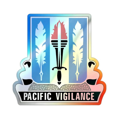 205 Military Intelligence Battalion (U.S. Army) Holographic STICKER Die-Cut Vinyl Decal - The Sticker Space