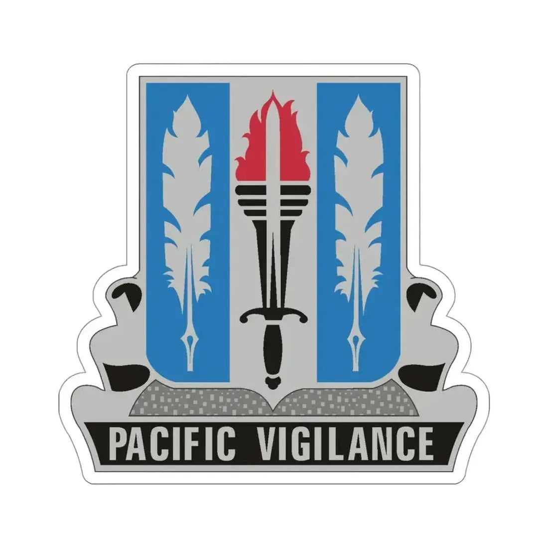 205 Military Intelligence Battalion (U.S. Army) STICKER Vinyl Die-Cut Decal 4 Inch - The Sticker Space