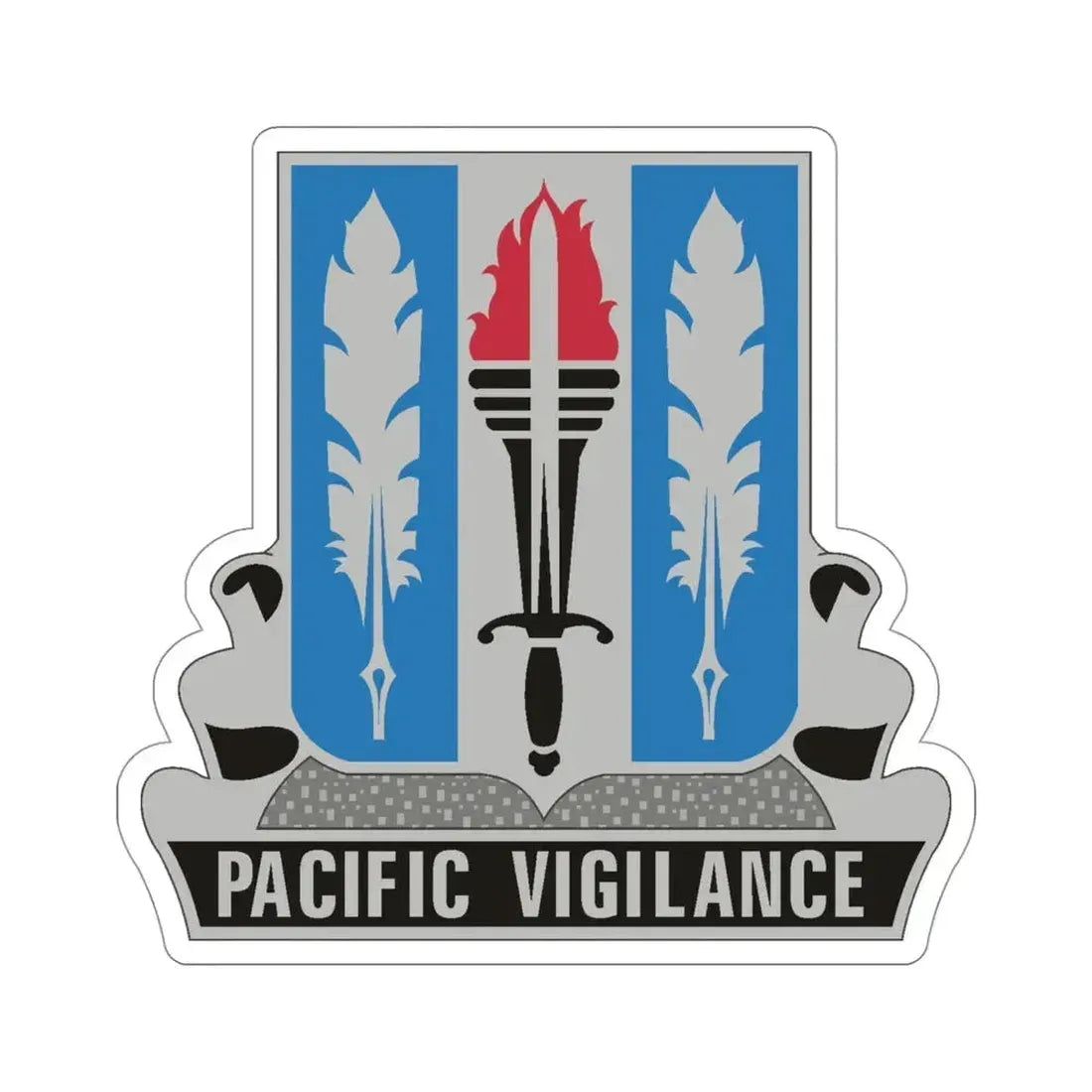 205 Military Intelligence Battalion (U.S. Army) STICKER Vinyl Die-Cut Decal 4 Inch - The Sticker Space