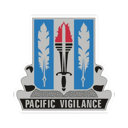 205 Military Intelligence Battalion (U.S. Army) STICKER Vinyl Kiss-Cut Decal 2 Inch White - The Sticker Space