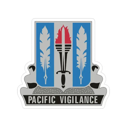 205 Military Intelligence Battalion (U.S. Army) Transparent STICKER Die-Cut Vinyl Decal 2 Inch - The Sticker Space