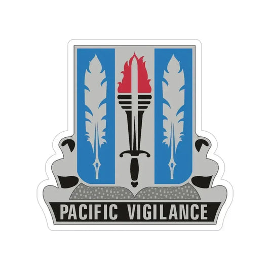 205 Military Intelligence Battalion (U.S. Army) Transparent STICKER Die-Cut Vinyl Decal 6 Inch - The Sticker Space