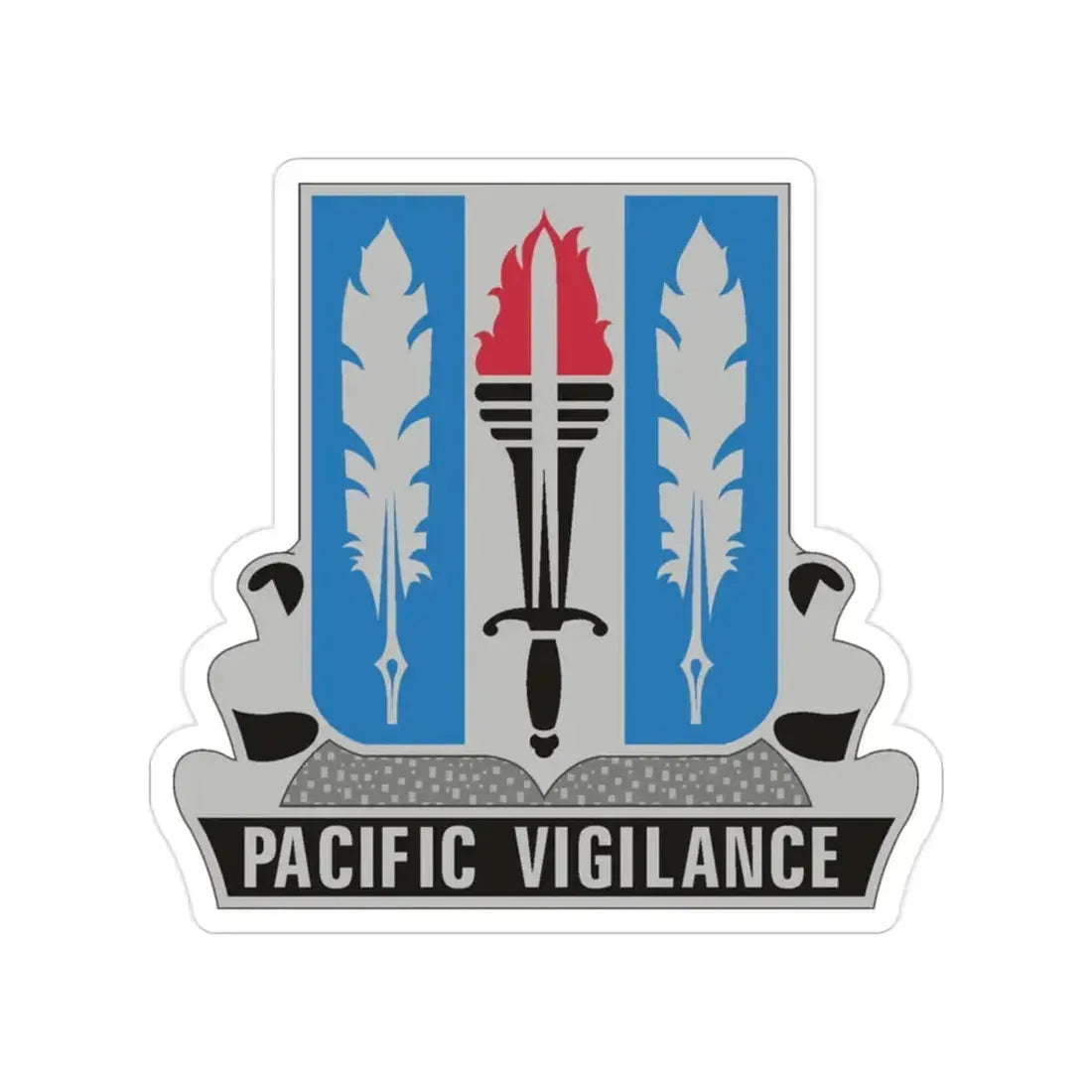 205 Military Intelligence Battalion (U.S. Army) Transparent STICKER Die-Cut Vinyl Decal - The Sticker Space