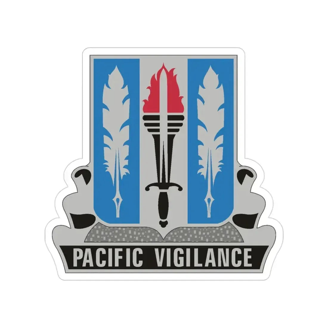 205 Military Intelligence Battalion (U.S. Army) Transparent STICKER Die-Cut Vinyl Decal - The Sticker Space