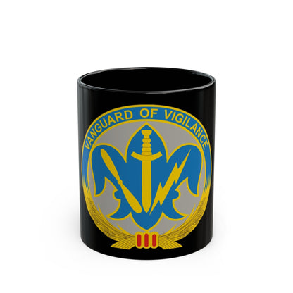 205 Military Intelligence Brigade 2 (U.S. Army) Black Coffee Mug-11oz-The Sticker Space