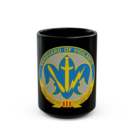 205 Military Intelligence Brigade 2 (U.S. Army) Black Coffee Mug-15oz-The Sticker Space