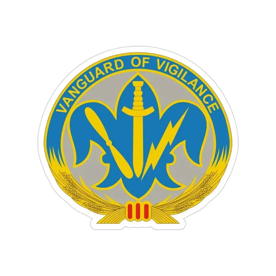 205 Military Intelligence Brigade 2 (U.S. Army) Transparent STICKER Die-Cut Vinyl Decal 5 Inch - The Sticker Space