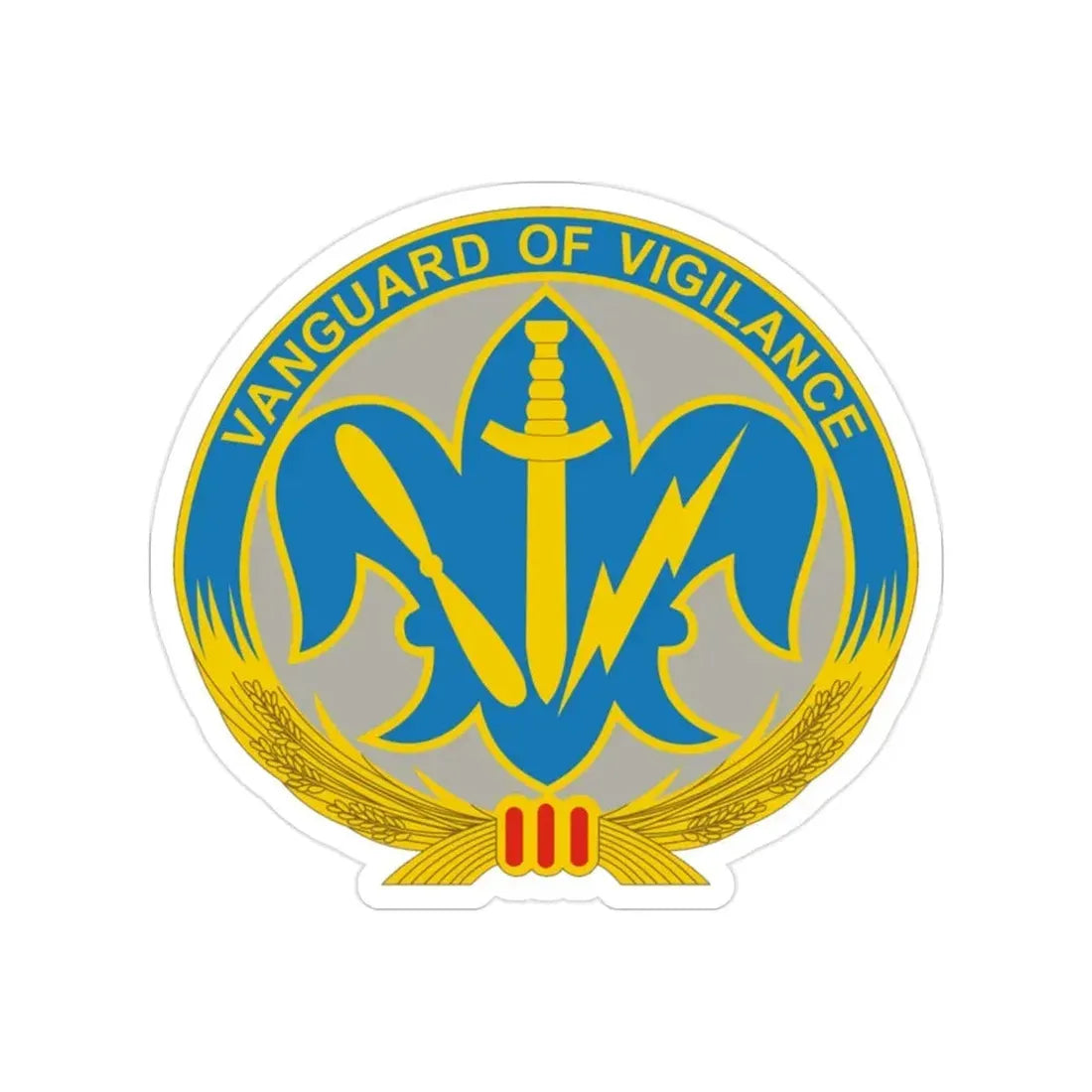 205 Military Intelligence Brigade 2 (U.S. Army) Transparent STICKER Die-Cut Vinyl Decal - The Sticker Space