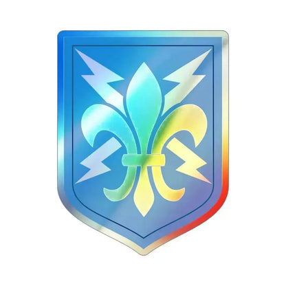 205 Military Intelligence Brigade (U.S. Army) Holographic STICKER Die-Cut Vinyl Decal 4 Inch Holographic - The Sticker Space