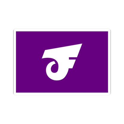Flag of Shimotsuma Ibaraki (Japan) STICKER Vinyl Kiss-Cut Decal