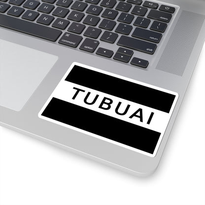 Flag of Tubuai (France) STICKER Vinyl Kiss-Cut Decal