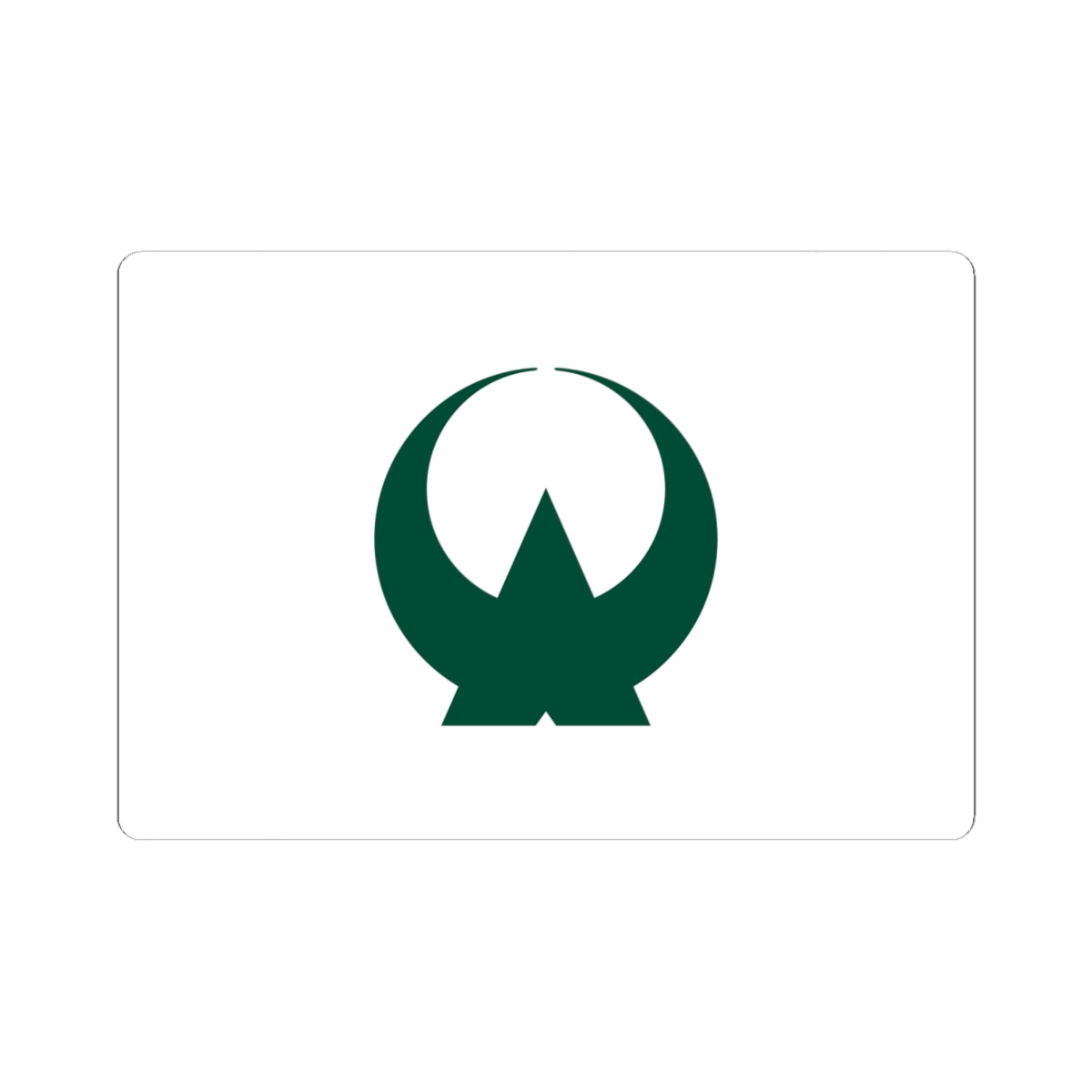 Flag of Otsuki Kochi (Japan) STICKER Vinyl Kiss-Cut Decal