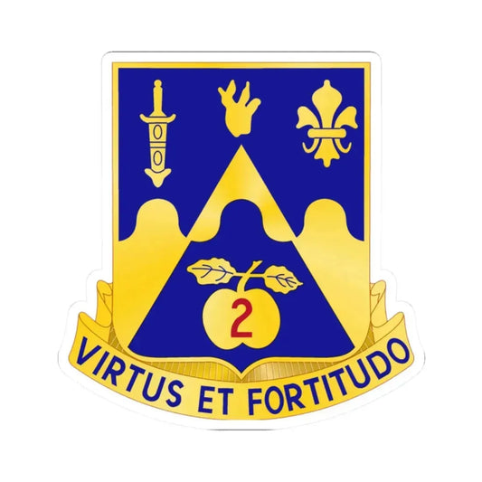 205th Armor Regiment (U.S. Army) STICKER Vinyl Kiss-Cut Decal 2 Inch White - The Sticker Space