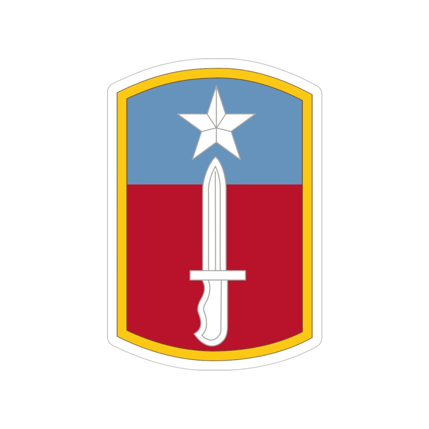 205TH INFANTRY BRIGADE (U.S. Army) Transparent STICKER Die-Cut Vinyl Decal-4 Inch-The Sticker Space