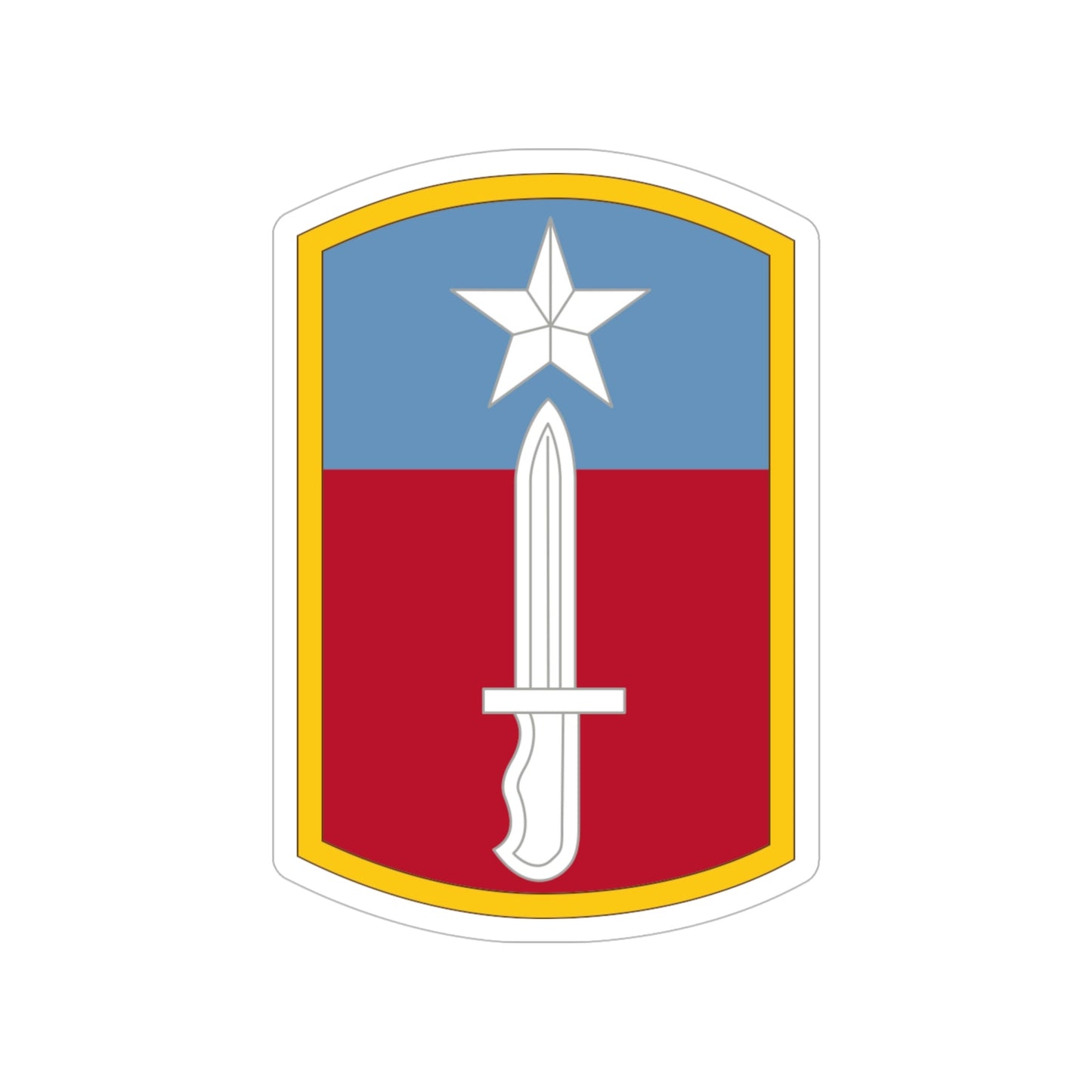 205TH INFANTRY BRIGADE (U.S. Army) Transparent STICKER Die-Cut Vinyl Decal-6 Inch-The Sticker Space