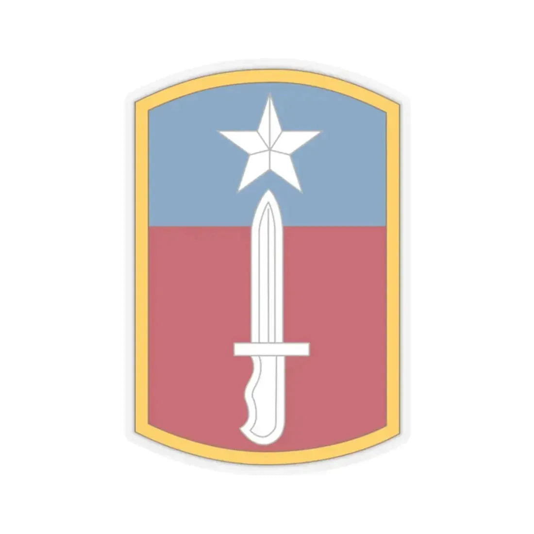 205TH INFANTRY BRIGADE (U.S. Army) STICKER Vinyl Kiss-Cut Decal 2 Inch Transparent - The Sticker Space