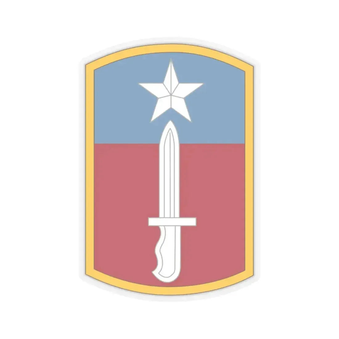 205TH INFANTRY BRIGADE (U.S. Army) STICKER Vinyl Kiss-Cut Decal 3 Inch Transparent - The Sticker Space