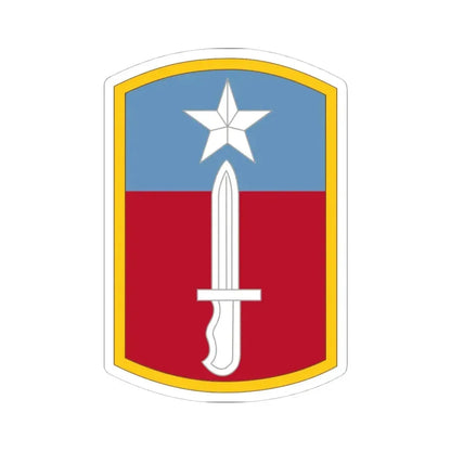 205TH INFANTRY BRIGADE (U.S. Army) STICKER Vinyl Kiss-Cut Decal 4 Inch White - The Sticker Space