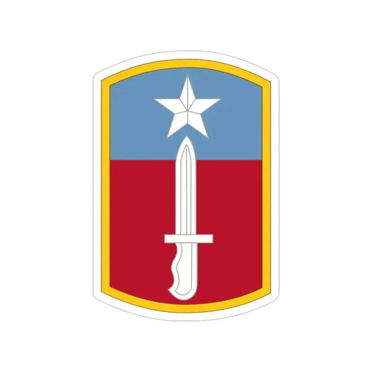 205TH INFANTRY BRIGADE (U.S. Army) Transparent STICKER Die-Cut Vinyl Decal 6 Inch - The Sticker Space