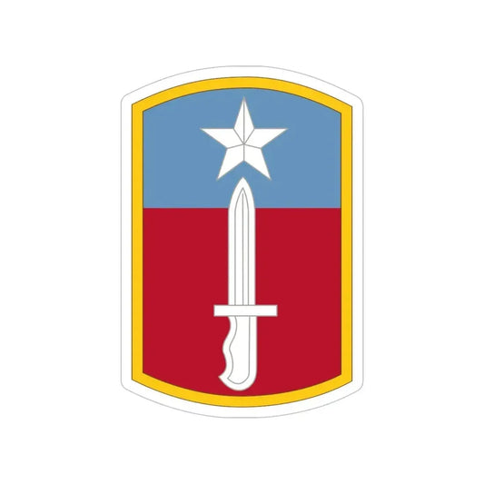 205TH INFANTRY BRIGADE (U.S. Army) Transparent STICKER Die-Cut Vinyl Decal 6 Inch - The Sticker Space