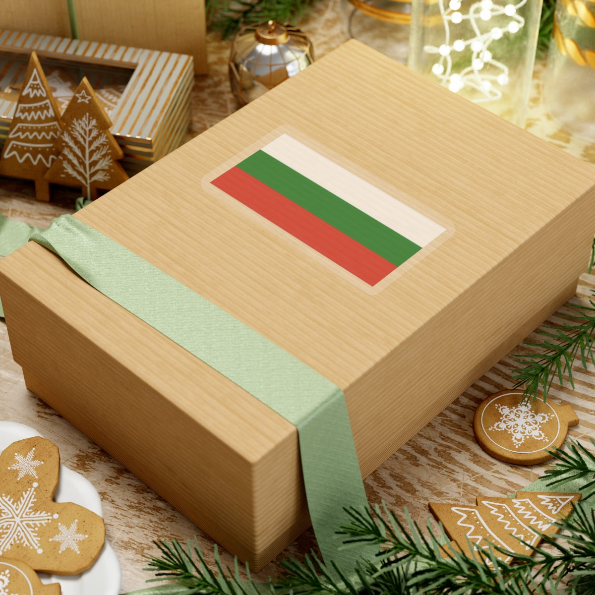 Hybrid flag of Belarus 1918 1991-1995 and 2012- (Belarus) STICKER Vinyl Kiss-Cut Decal