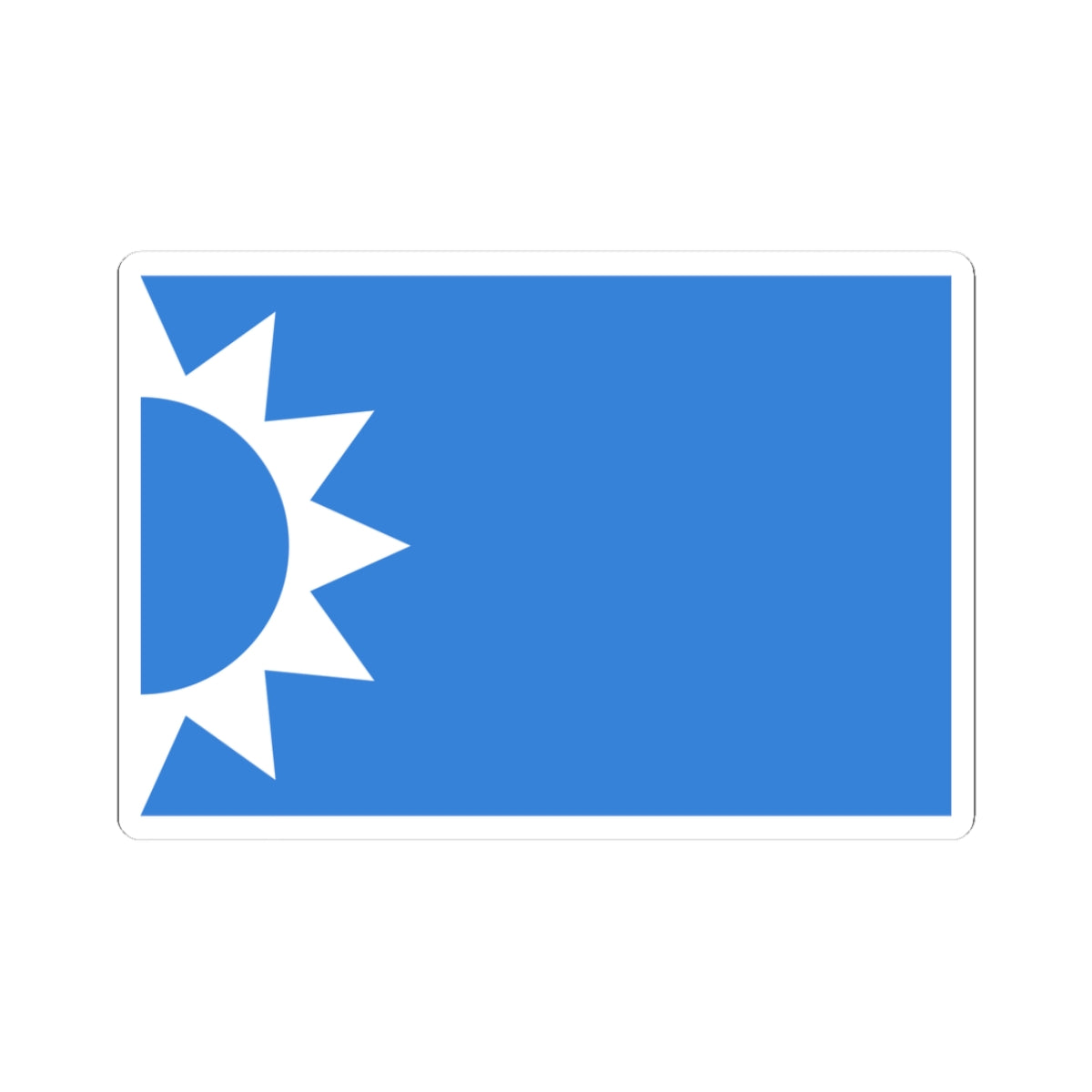 Flag of the Future Movement (Lebanon) STICKER Vinyl Kiss-Cut Decal