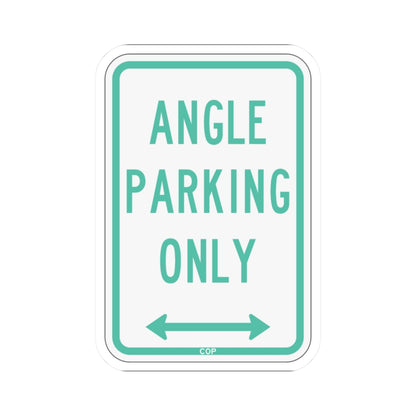 PBOT Road sign P4620D (Oregon) (Road Sign) STICKER Vinyl Kiss-Cut Decal