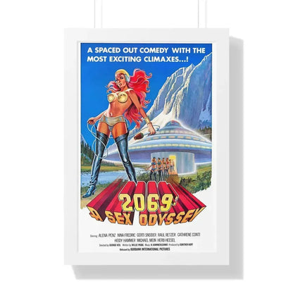2069 A SEX ODYSSEY 1974 - Framed Movie Poster - The Sticker Space