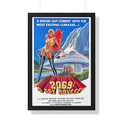 2069 A SEX ODYSSEY 1974 - Framed Movie Poster - The Sticker Space