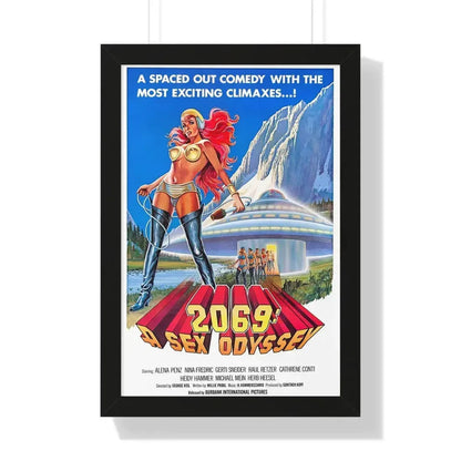 2069 A SEX ODYSSEY 1974 - Framed Movie Poster - The Sticker Space