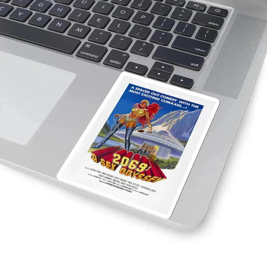 2069 A Sex Odyssey 1977 Movie Poster - STICKER Vinyl Kiss-Cut Decal - The Sticker Space